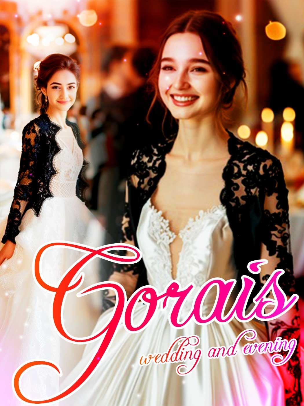 GORAIS Lace Shrug Womens Bolero Jackets for Evening Dresses Long Sleeve Wedding Shrugs for Bride and Bridesmaids - Image 3