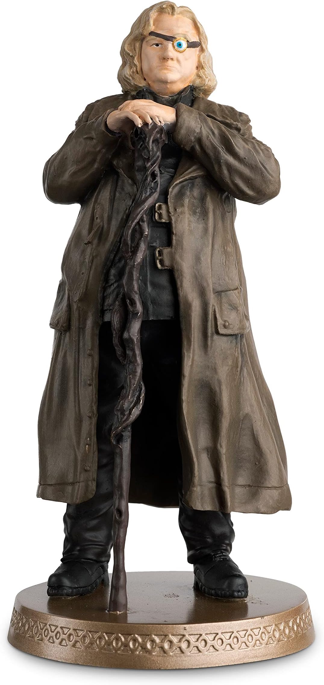 Wizarding World Figurine Collection | Alastor Mad-Eye Moody with Magazine Issue 20 by Eaglemoss