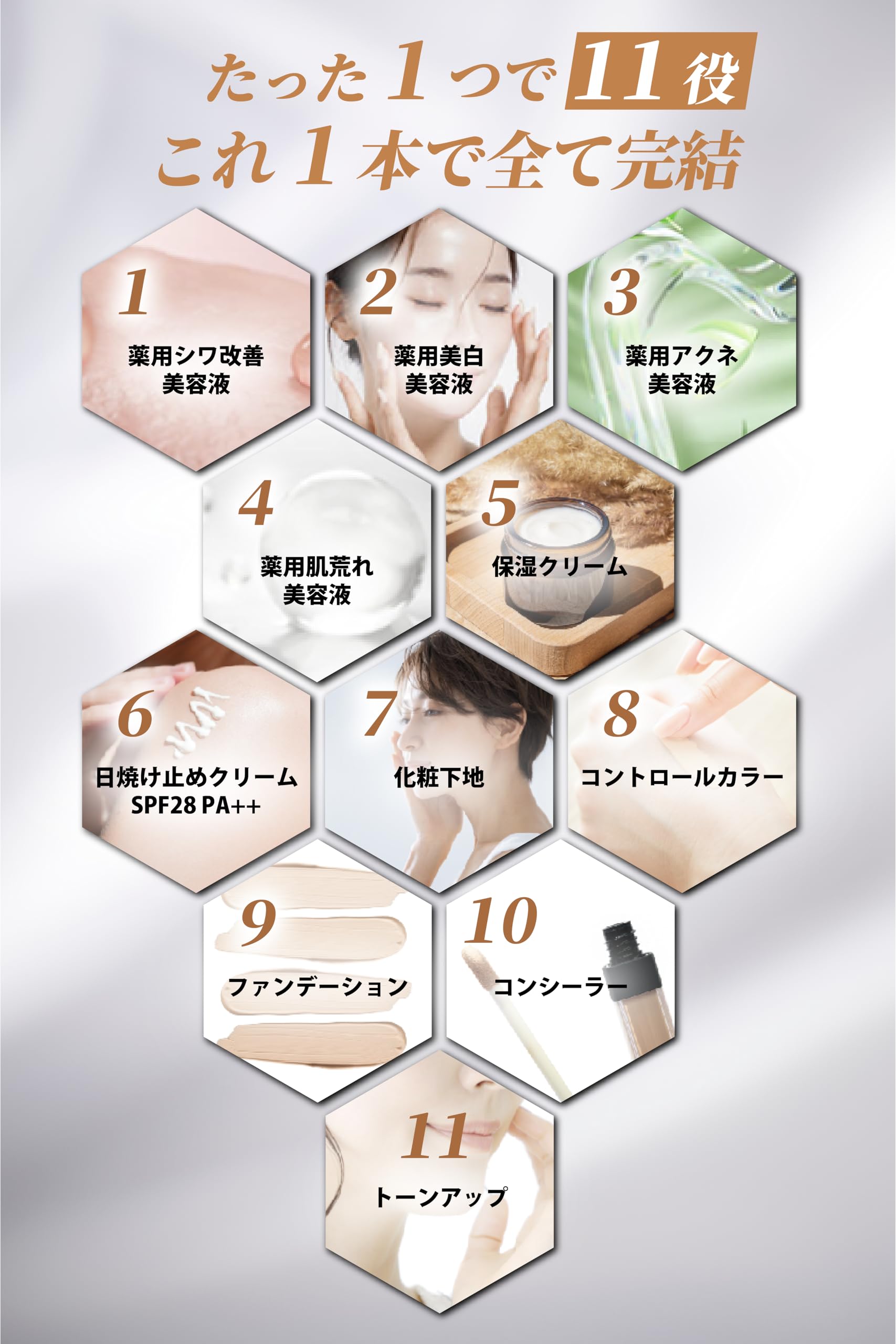 Amazon | 【シミ・シワ改善】my's 薬用 リキッドファンデーション 医薬