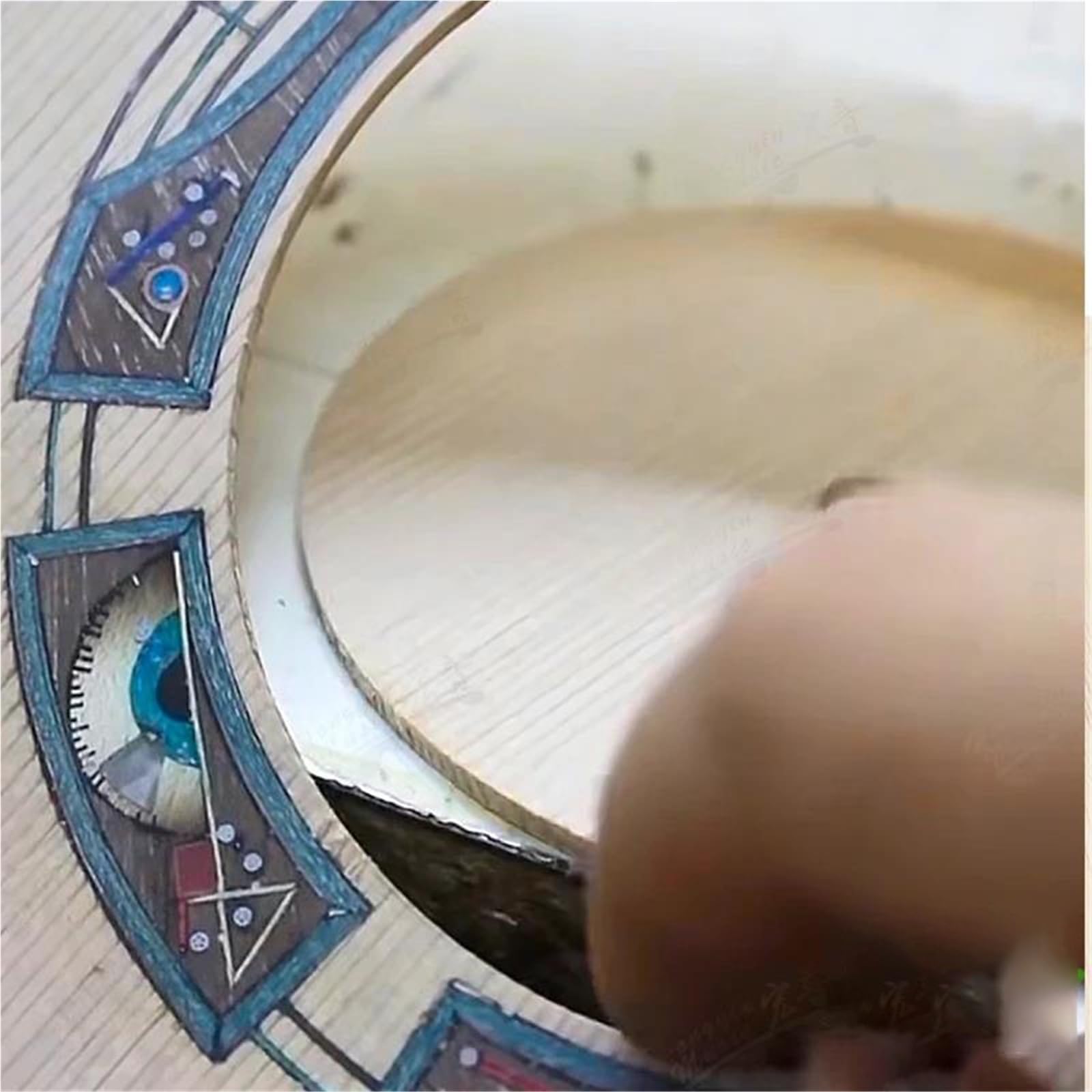 Juego Herramientas Ajuste Guitarra Herramienta De Fabricación Instrumentos Musicales Clásicos Y Folclóricos Para Ajustar Anillos Boca Guitarra Manual(Copper)