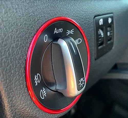 Miniatura 3 de iJDMTOY Emblema central de aluminio rojo decoración adorno, compatible con Porsche Cayenne Panamera Macan CaymanBoxster 911 (5.709 in)