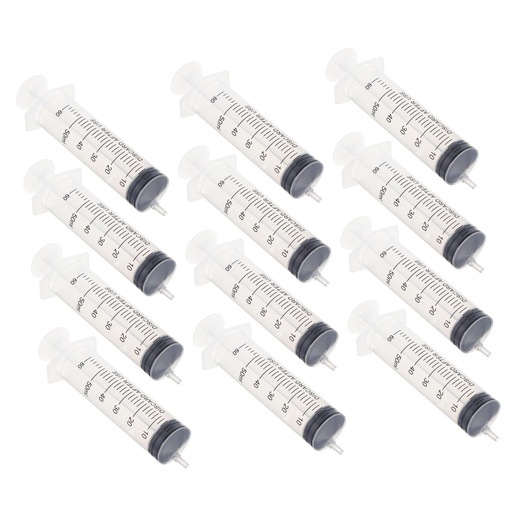 Siringa senza Ago per Liquidi 30ml in Plastica Bianca, 30 Pezzi | Misurazione Industriale, Uso Alimentare e Laboratorio, Formato Leggero, Confezione da 30