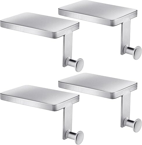 Miniatura 14 de Landhoow Soporte para Calcetines de Navidad Colgador de Calcetines de Navidad para Repisa, Gancho XXL de Navidad Resistente con Almohadilla Negro