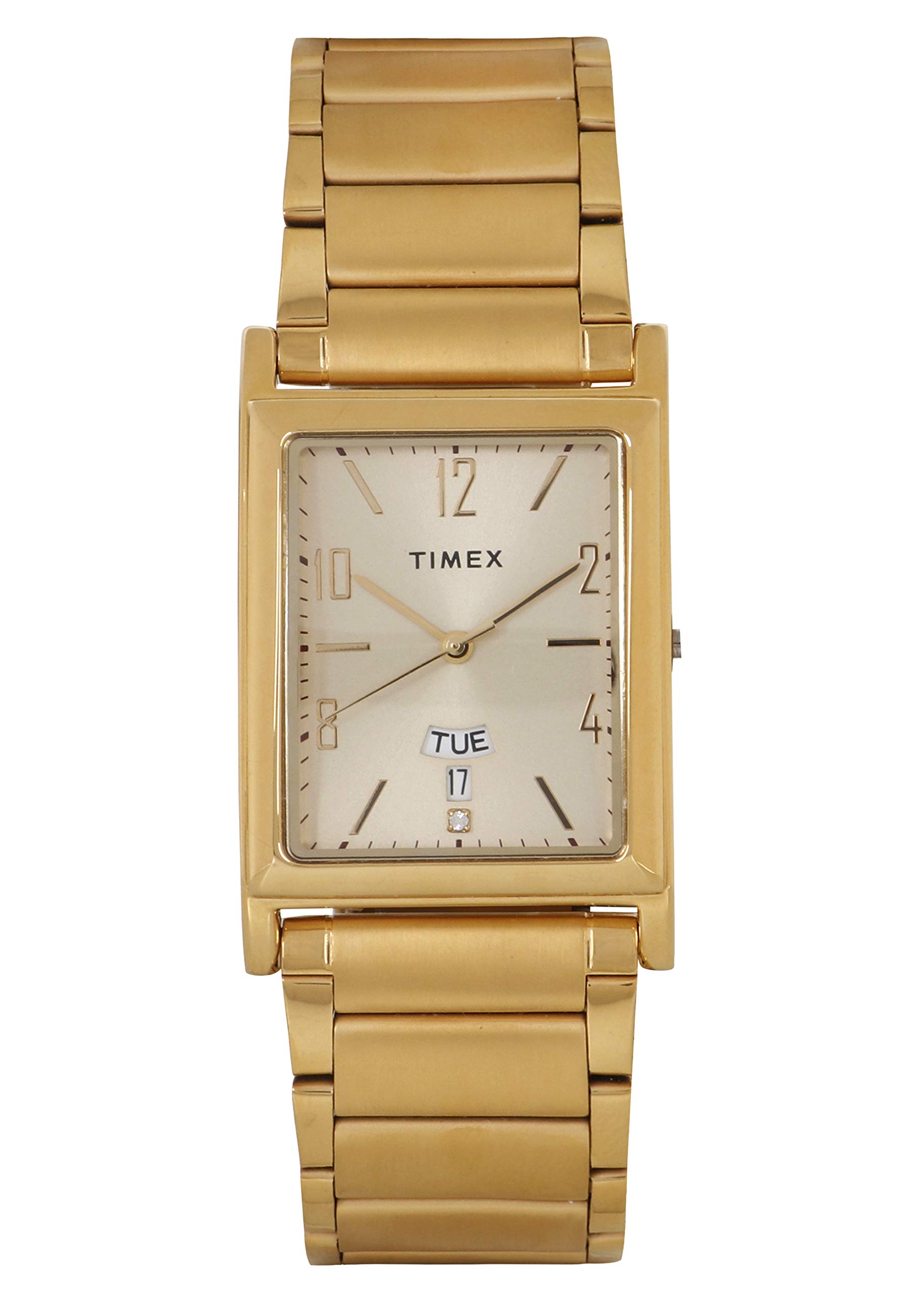 TIMEX Men Rectangle Dial Analog Watch - TW000L518 (B07QR5DYFM) Amazon Price History, Amazon Price Tracker