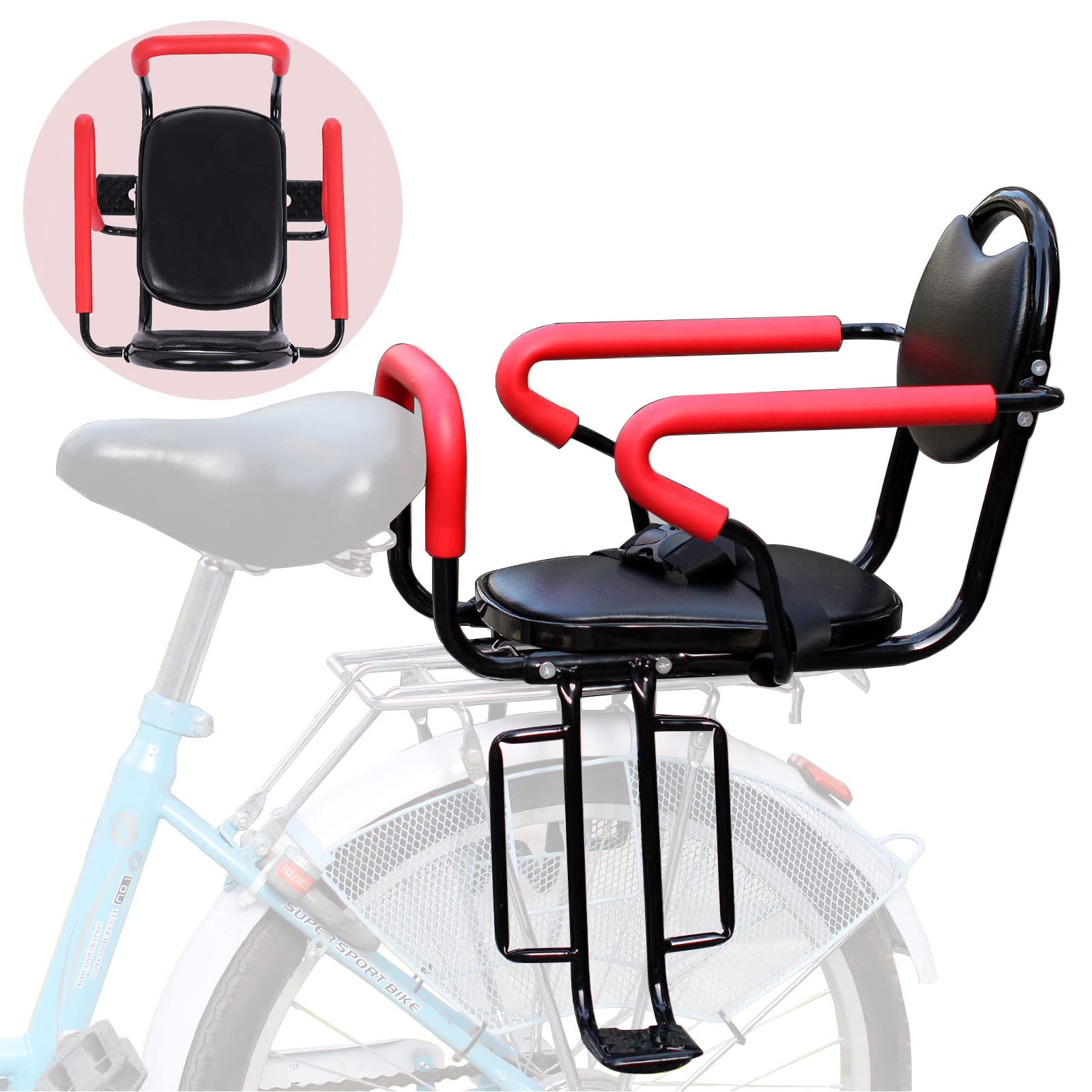Front Child Bike Seats Baby Bike Seat Installation Bicycle Child