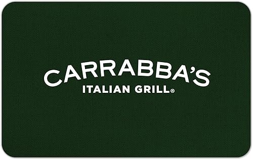 Carrabba's Tarjeta de regalo electrónica de restaurante italiano Grill