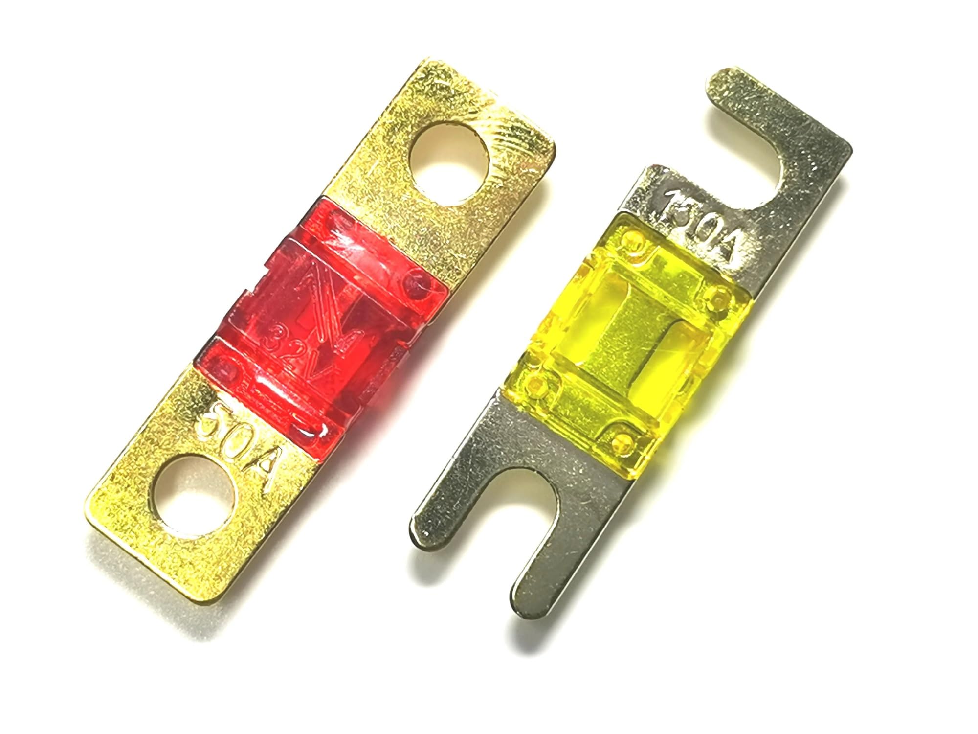 ANS FUSE 20A-200A ANL Stud Fusibili for auto Mini fusibile audio stereo for auto 5 pezzi(175A,ANS)