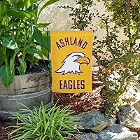 Vista 4 de Bandera de jardín con logotipo de Ashland University Eagles