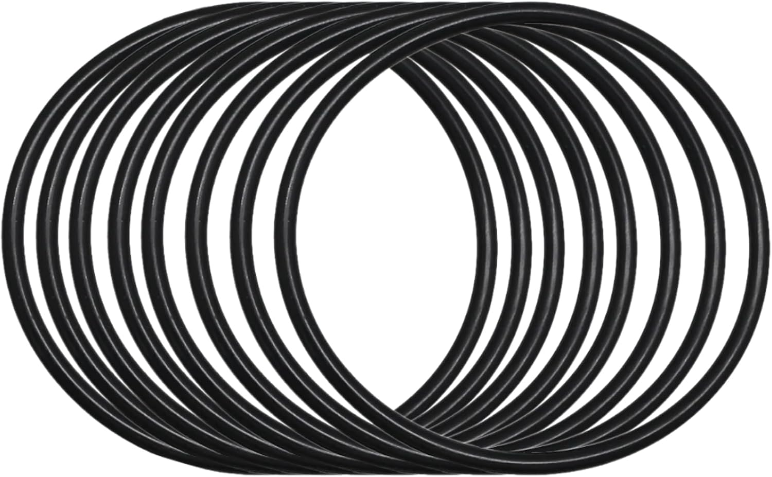 ZhXu Shuo 4 Pcs Universal Sewing Machine Motor Stretch Belt Perimeter Ranging 13"(330mm) to 15"(380mm) and Diameter 3/16"(5mm) Compatible with Singer White Kenmore Household
