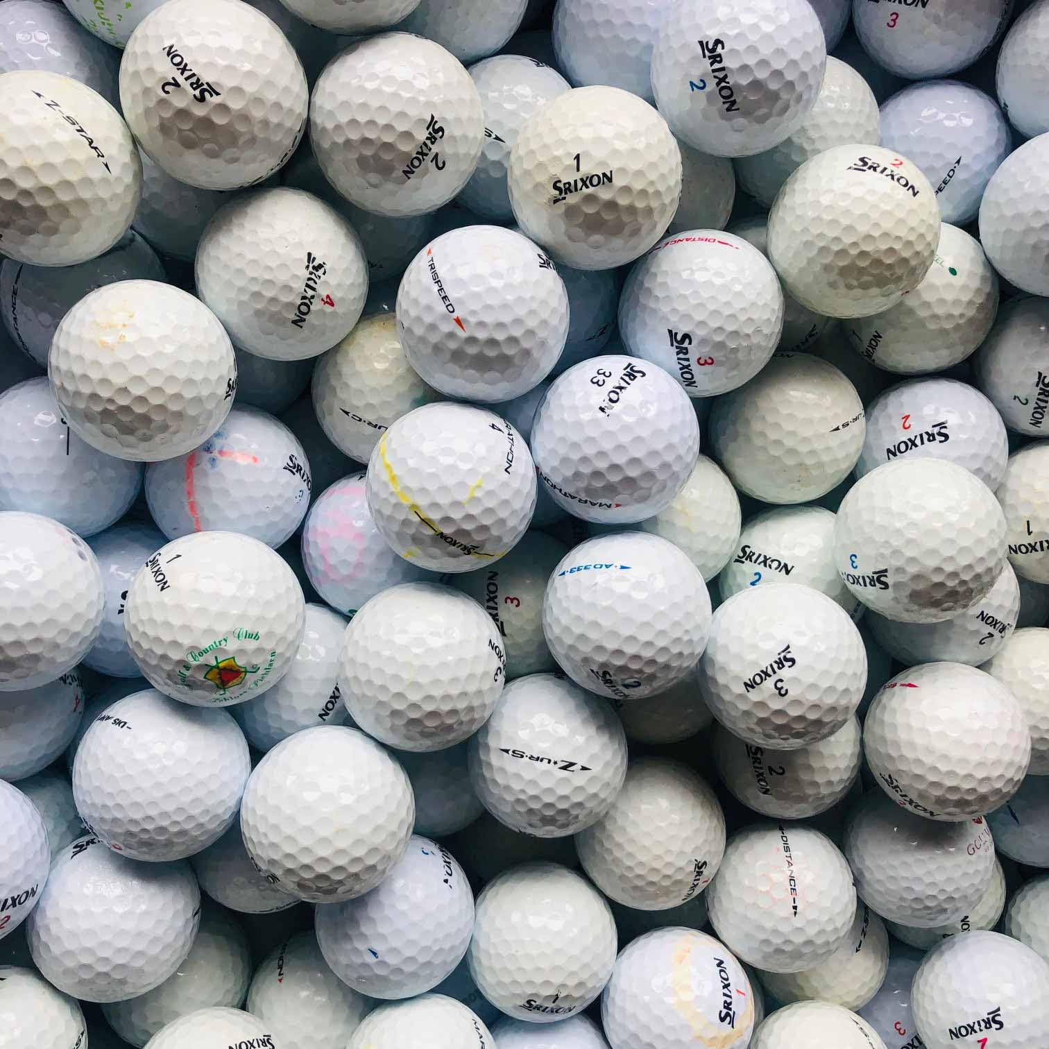 Srixon Pelotas de golf AAA/AA 50 unidades blanco