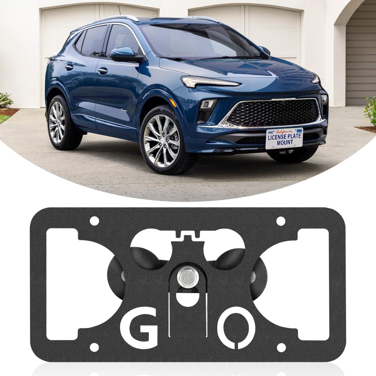 Amazon.com: No Drill Front License Plate Mount Compatible with