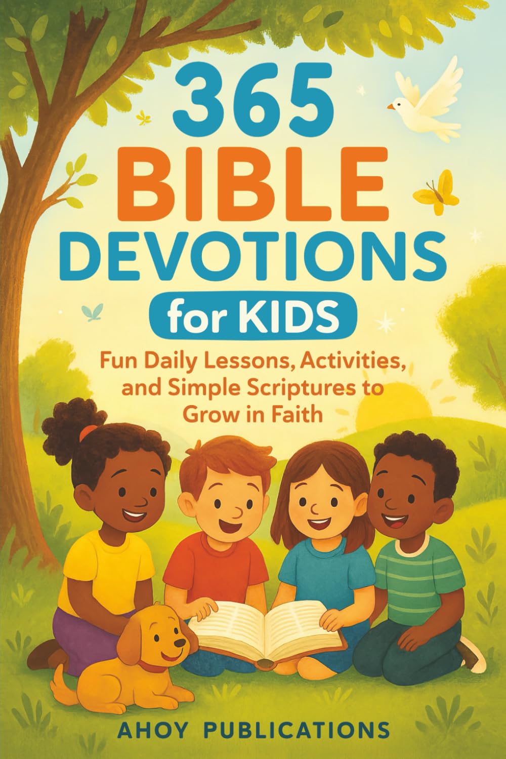 365 Bible Devotions for Kids: Fun Daily Lessons, Activities, and Simple Scriptures to Grow in Faith (Christianity for Children)      Paperback – November 6, 2025