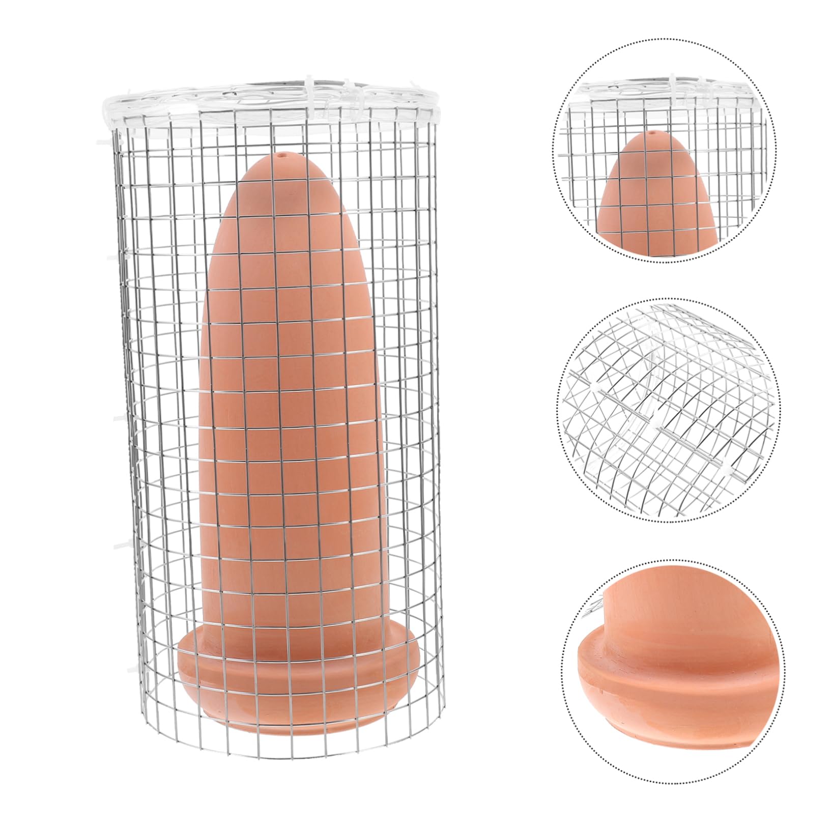 Ablaichkegel Skalar Laichkegel Aquarium Höhle Keramik Spachtelkegel Zuchtkegel Aquarien Dekoration für Clownfisch Angelfisch Wassertiere Laichhilfe zur Eiablage Fish Tank Deko