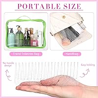 Vista 59 de Patelai Wide Tooth Comb Large Hair Detangling Comb for Curly, Wet Dry Hair, No Handle Detangler Accessories(White, Cyan)