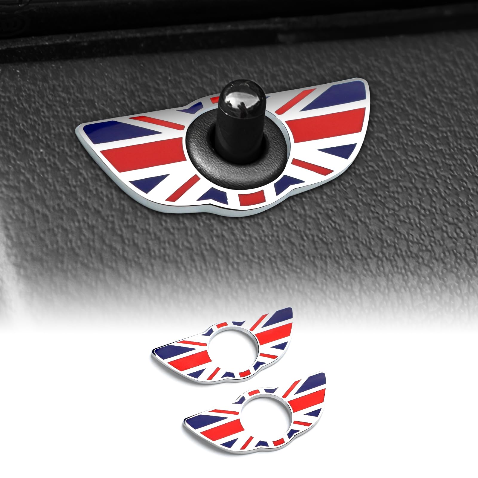 KUNGKIC Lot De 2 Autocollants De Protection Pour Portière De Voiture