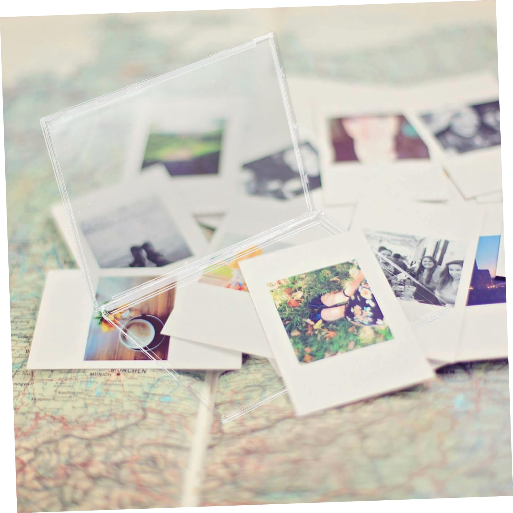 NUOBESTY 4 Set Custodia Per Carte Collezionabili Acrilico Trasparente Per Protezione E Esposizione Facile Da Usare E Riutilizzabile Per Trading Cards E Materiale Fai Da Te 10 Pezzi * 4