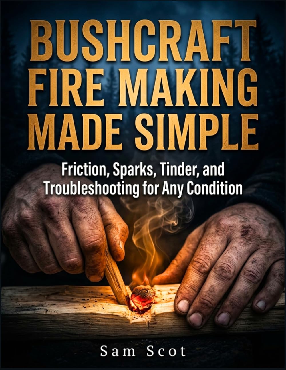 Bushcraft Fire Making Made Simple: Friction, Sparks, Tinder, and Troubleshooting for Any Condition