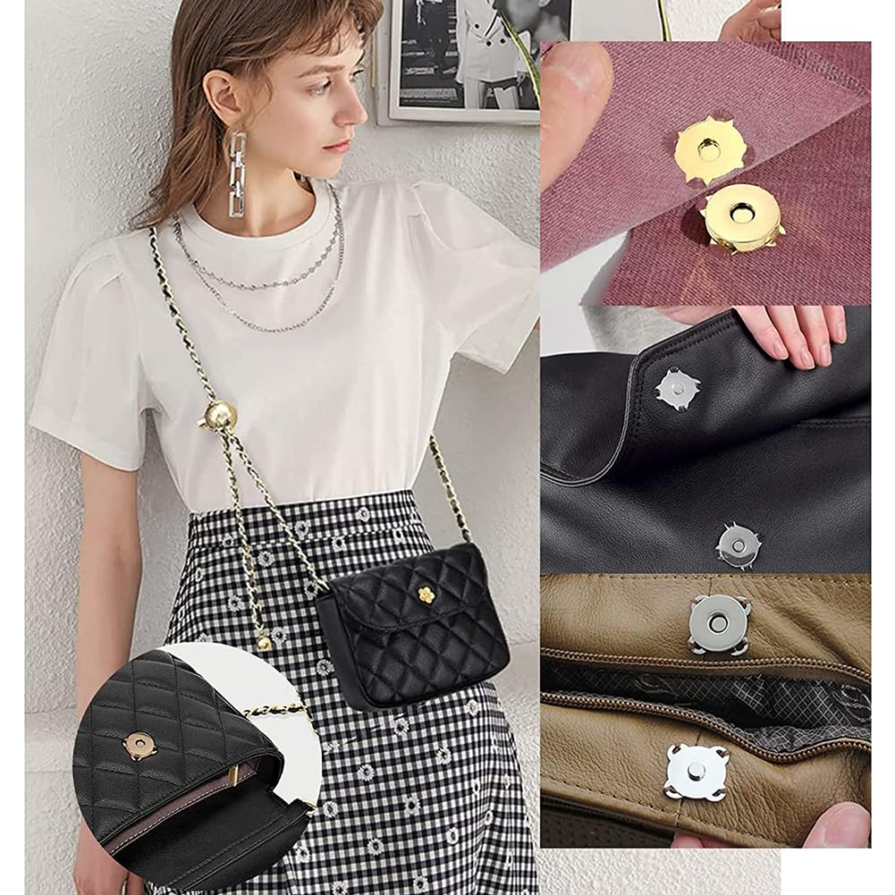 Bottoni Calamita Bottoni Magnetici 30 Pezzi Chiusura Magnetica