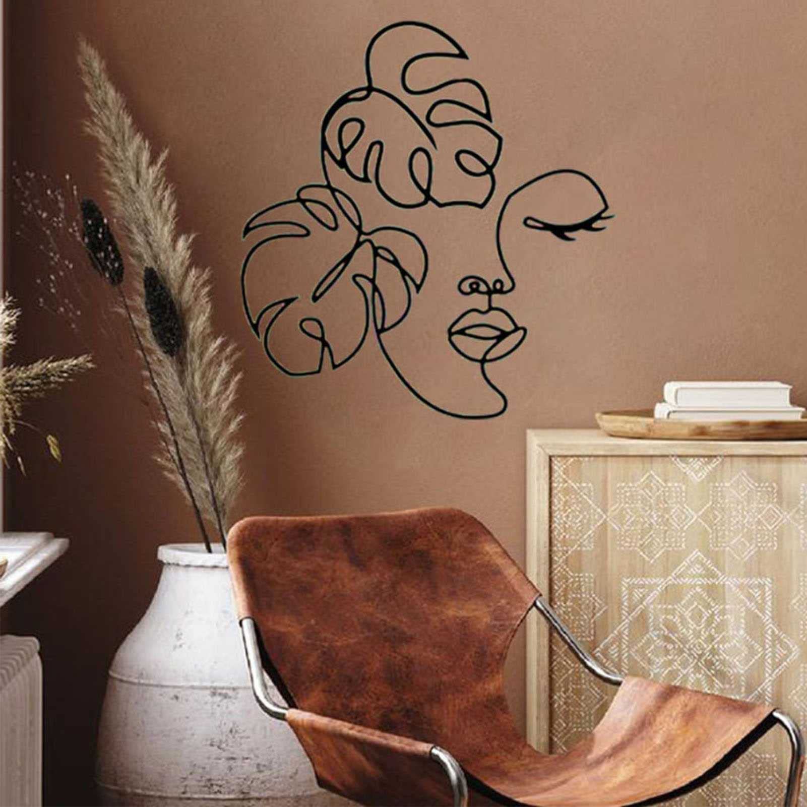 Décoration Murale En Métal Minimaliste Moderne