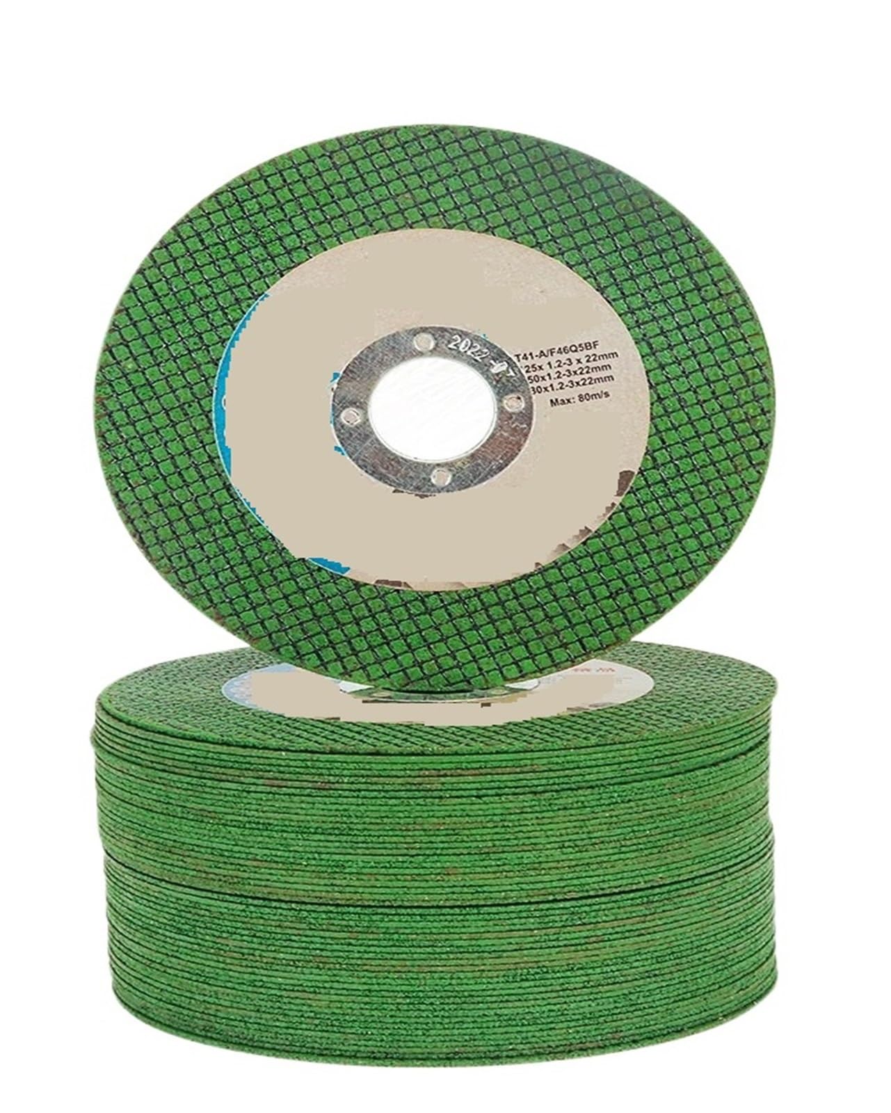 Tarcza tnąca 2-50 szt. 125 mm metalowa tarcza tnąca szlifierka kątowa stal nierdzewna żywica tnąca podwójna siatka ultracienki element polerski (50 szt.)
