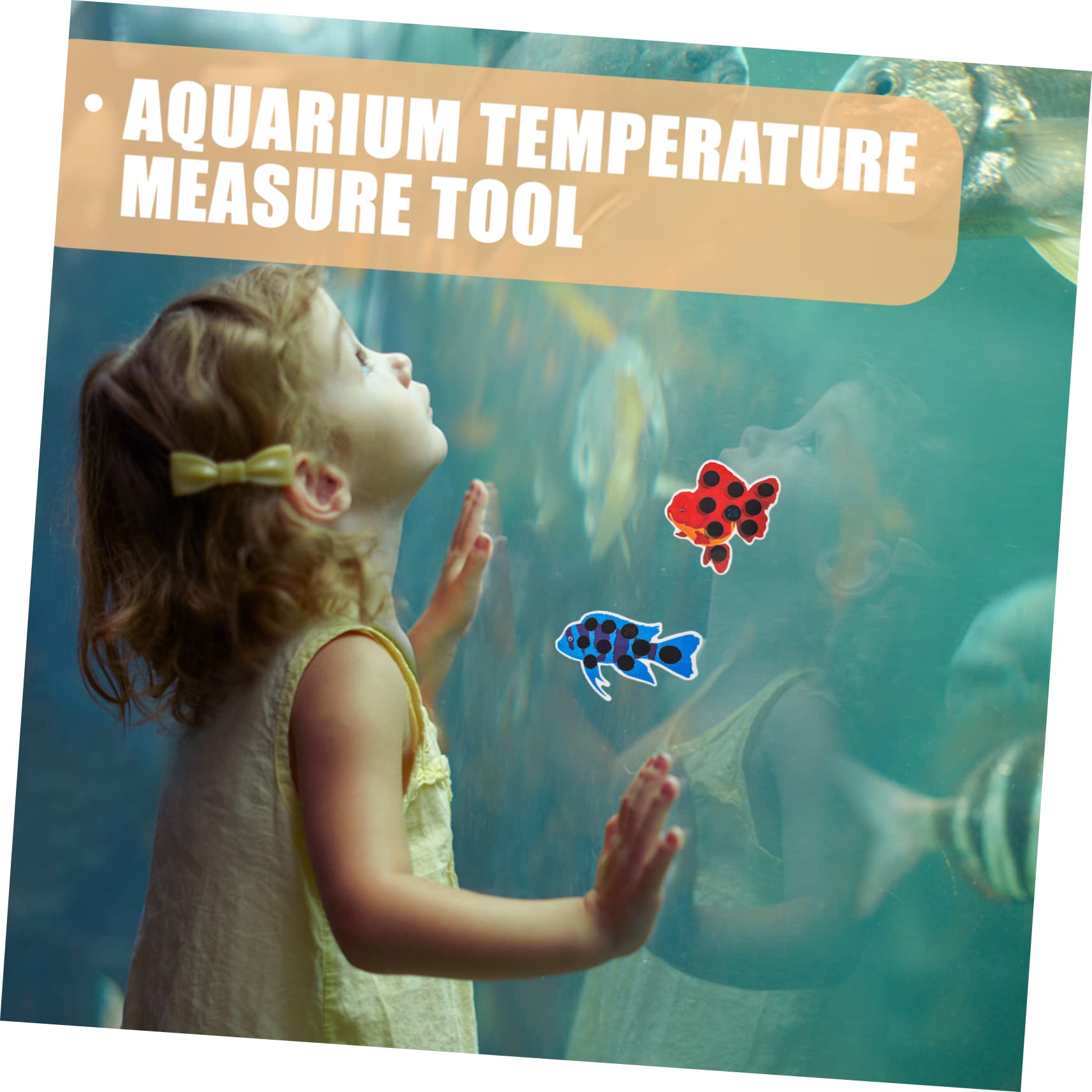 Toddmomy 45stücke Temperaturmessgeräte Für Aquarien Hochpräzise Thermometeraufkleber Mit Farbwechsel Für Wassertemperaturüberwachung Fischbecken Für Aquarien Und Einfache Anwendung