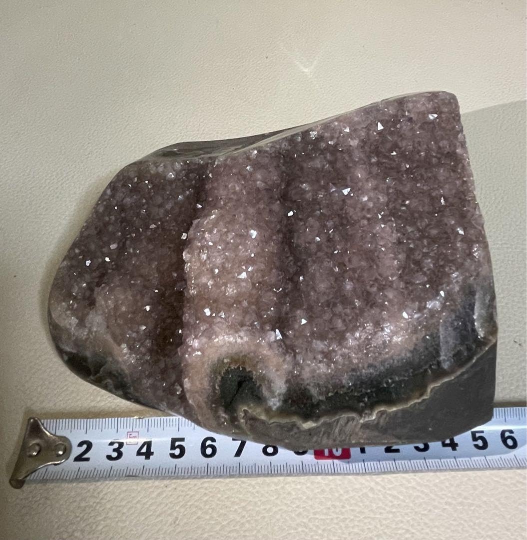 ピンクアメジスト ドーム クリスタル 浄化 幸運 魔除 パワーストーン