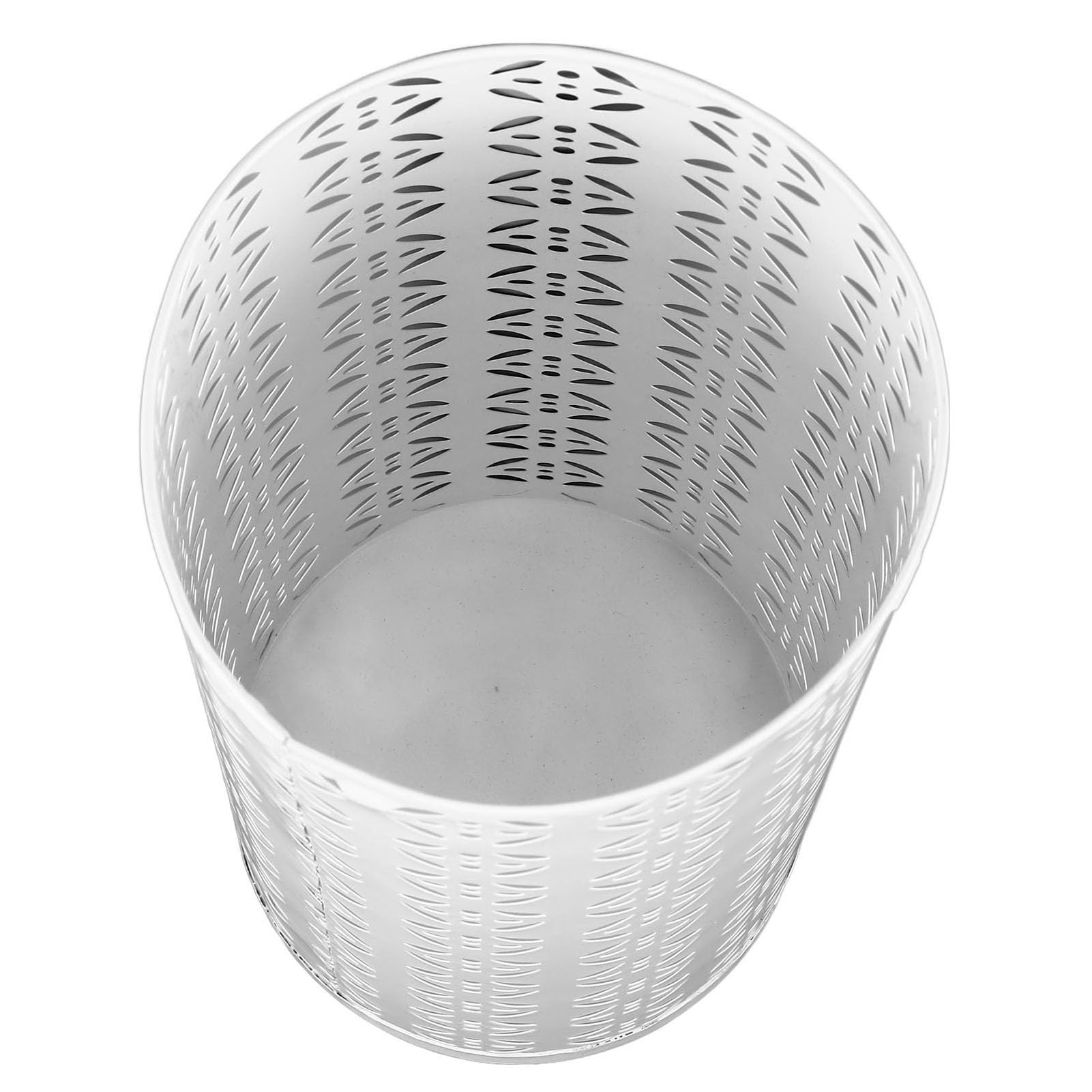 Tonysa Portaombrelli in Metallo, Elegante Motivo in Rame Cavo, Portaombrelli Antiruggine per Ingresso, Ufficio, Casa (WHITE)