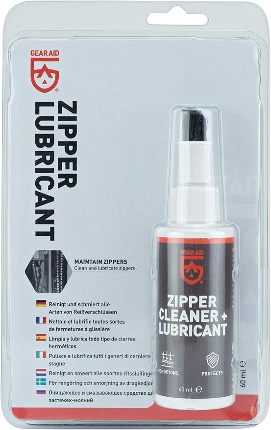 GEAR AID Zipper Cleaner and Lubricant for Wetsuits, Tents