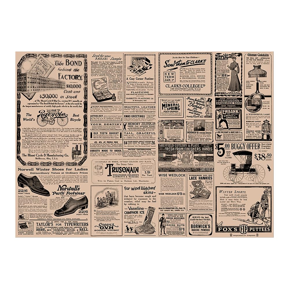 Garcia de Pou 250 pezzi - Tovagliette - Riciclate 'Times' 80 G/M2 31 x 43 cm naturale carta