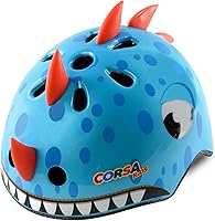 Vista 8 de Casco de bicicleta para niños pequeños, ajustable y multideportivo para niños y niñas, 2 tamaños