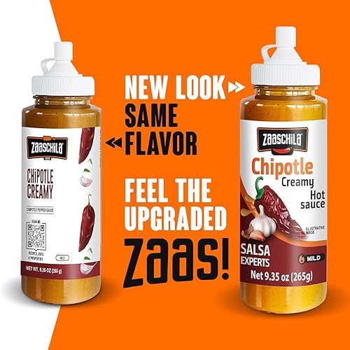 Miniatura 5 de Zaaschila Salsa cremosa Chipotle 9.35oz (265g)