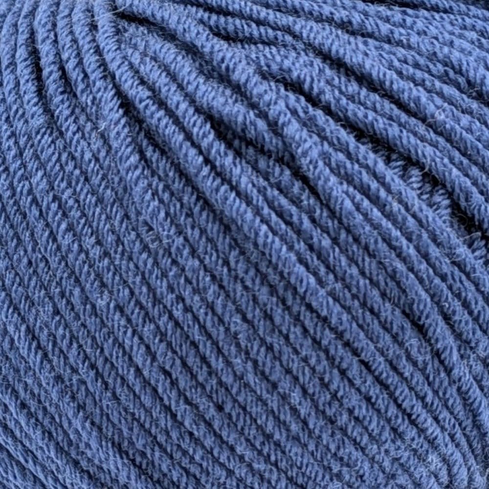 Double Knit-Weight (DK), 100% Superwash Fine Merino Wool Knitting and Crochet Yarn - Purely Merino DK 3331 Harbour Blue