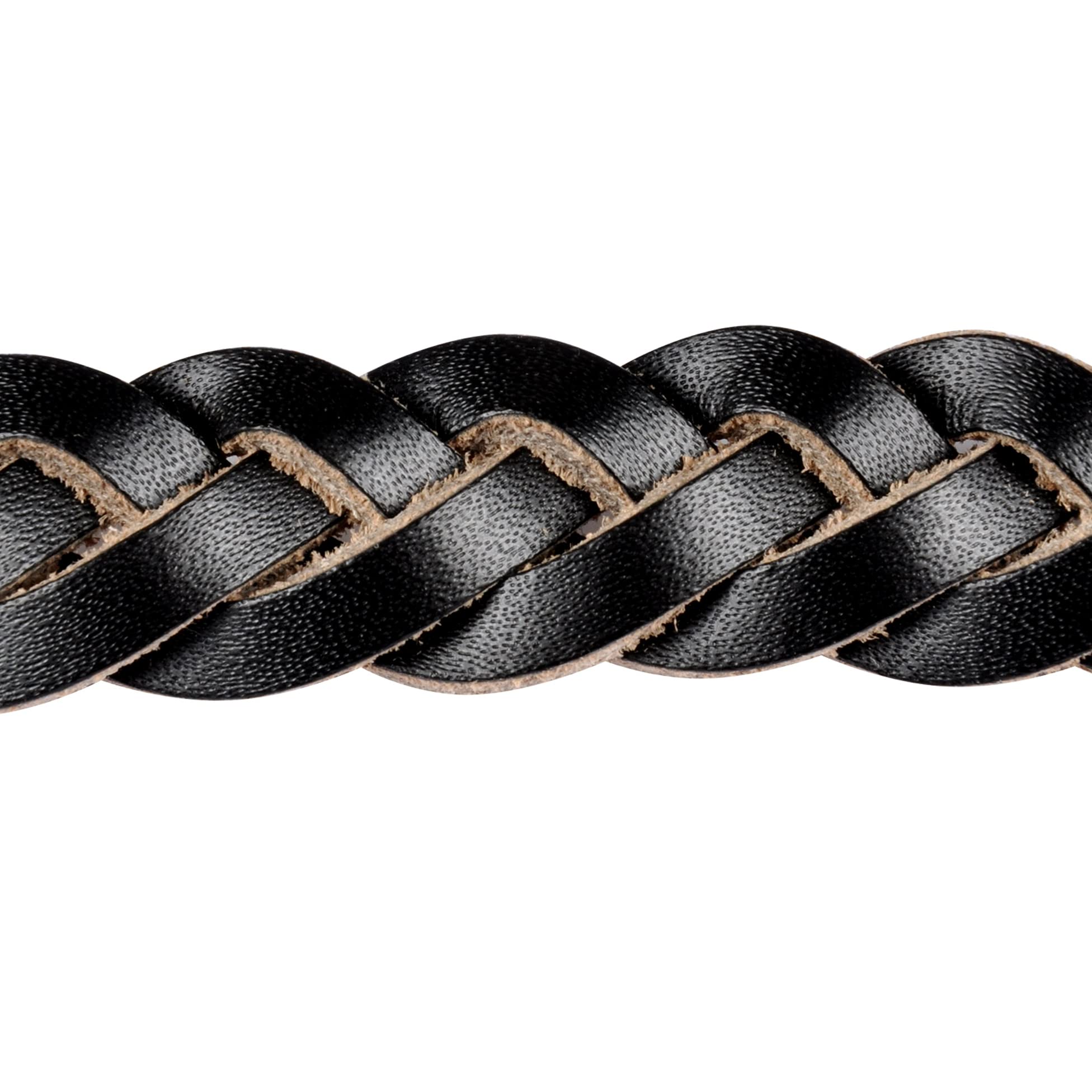 SONDEY Paris Prix Adjustable Braided Dog Collar 30-45 cm Black - Image 2