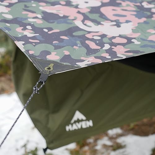 Vista 30 de Haven Tents Lay Flat Hammock Tent - Waterproof Camping Hammock with Mosquito Net, Insulated Pad and Rainfly - Haven Tent, Haven XL, Haven Safari