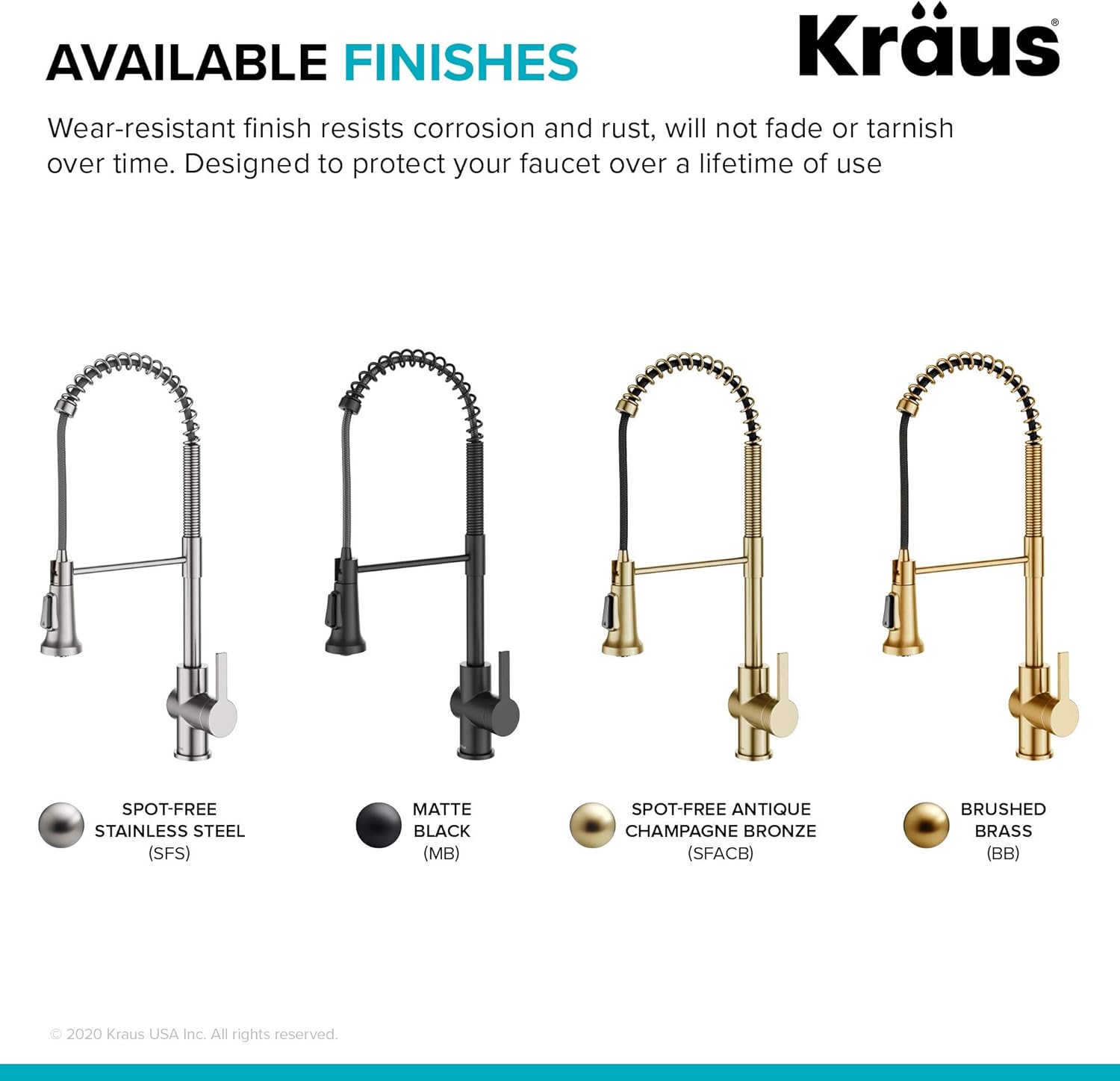 KRAUS Britt 2nd Gen Commercial Style Pull-Down Single Handle Kitchen Faucet in Brushed Brass, KPF-1691BB - Image 14