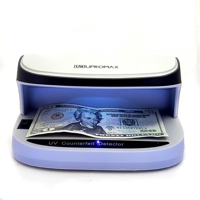 Buy UPROMAX Counterfeit Bill Detector UV Portable Portable UV LED UX09
