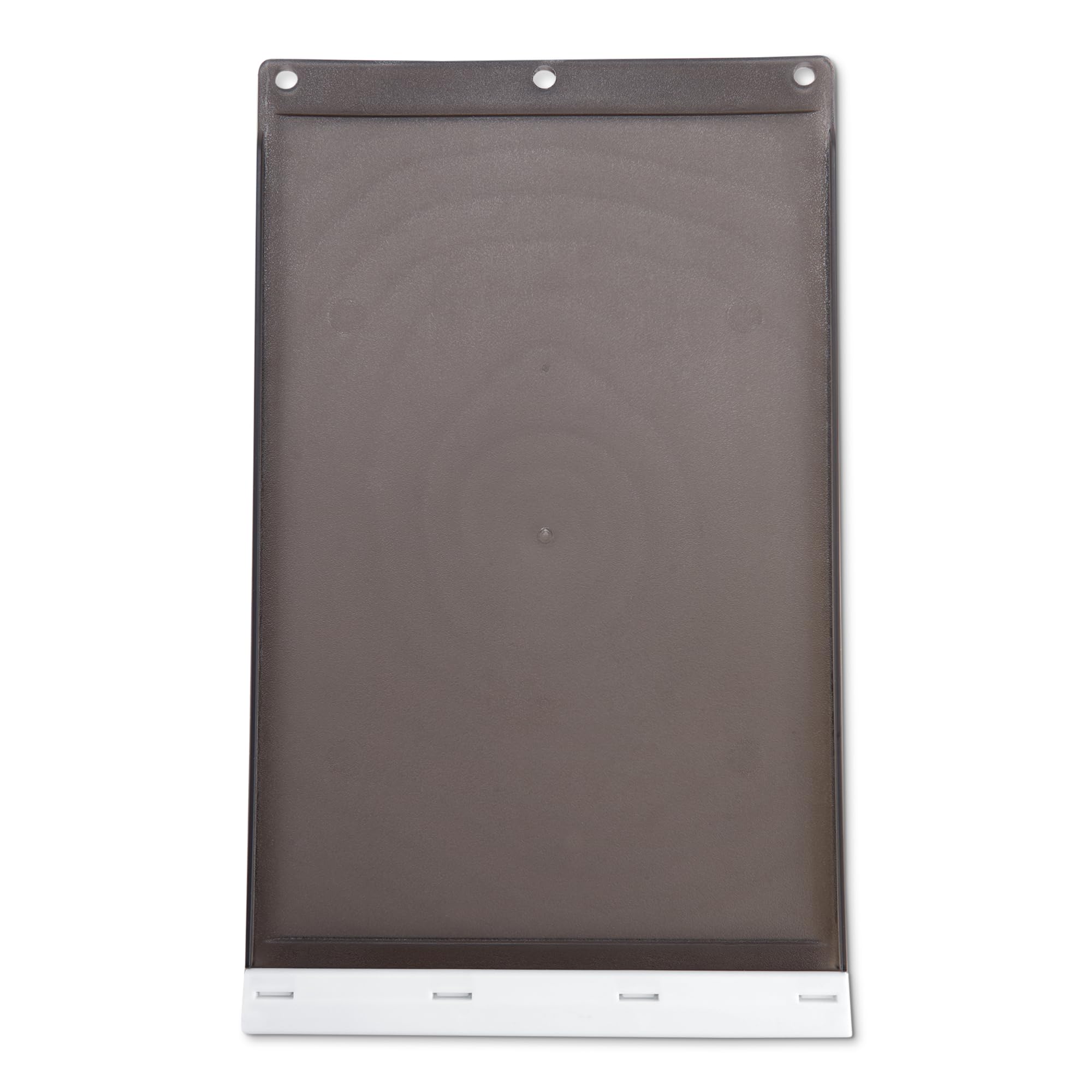 Amazon Basics Dog and Cat Door Replacement Flap, Medium, 12.2" x 7.4" x 0.5", Compatible with Amazon Basics Plastic Dog and Cat Medium Doors, White and Grey