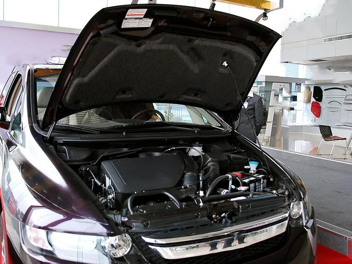Geräuschdämmmatten für die Motorhaube von Ford Focus C519 SA ST (2019–2024) – inklusive Werkzeug und Dämmmaterial