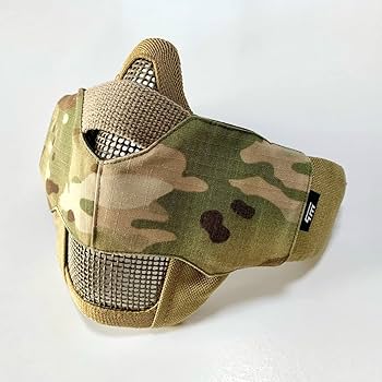 Amazon.co.jp: サバゲー フェイスガード 対応 ファッション