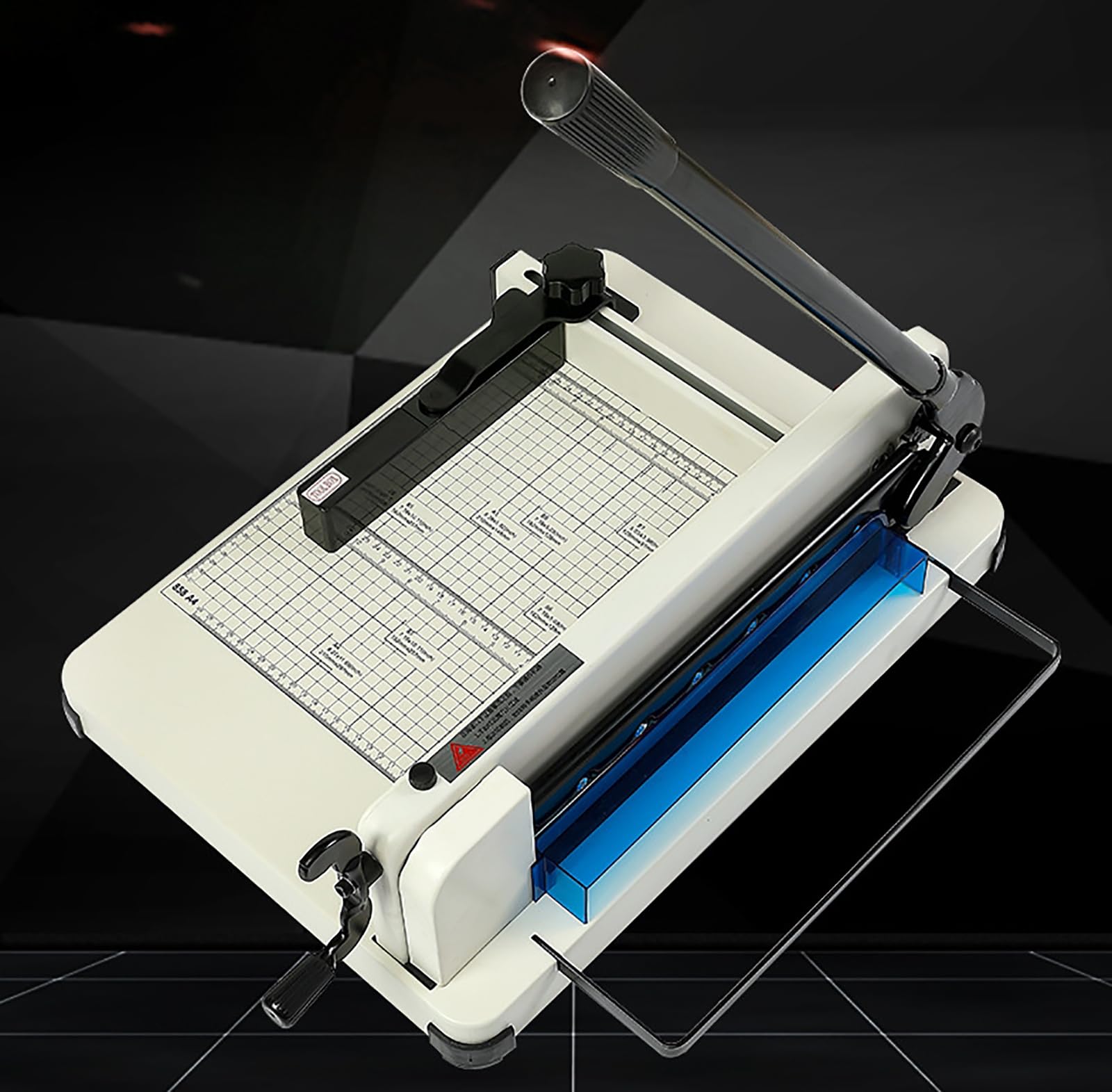 Massicot A4, Guillotine avec Pince intégrée, épaisseur de Coupe 40 mm, pour Bureau à Domicile