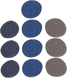 HIAKDOFT 10 Piezas Almohadillas para Nido de Reutilizables Cojines Transpirables para Huevos de Aves y Cría Jaulas Color Aleatorio Color Aleatorio