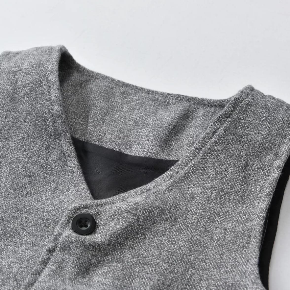 Elegante Jungen Set mit Hemd, Weste und Fliege - Ideal für besondere Anlässe
