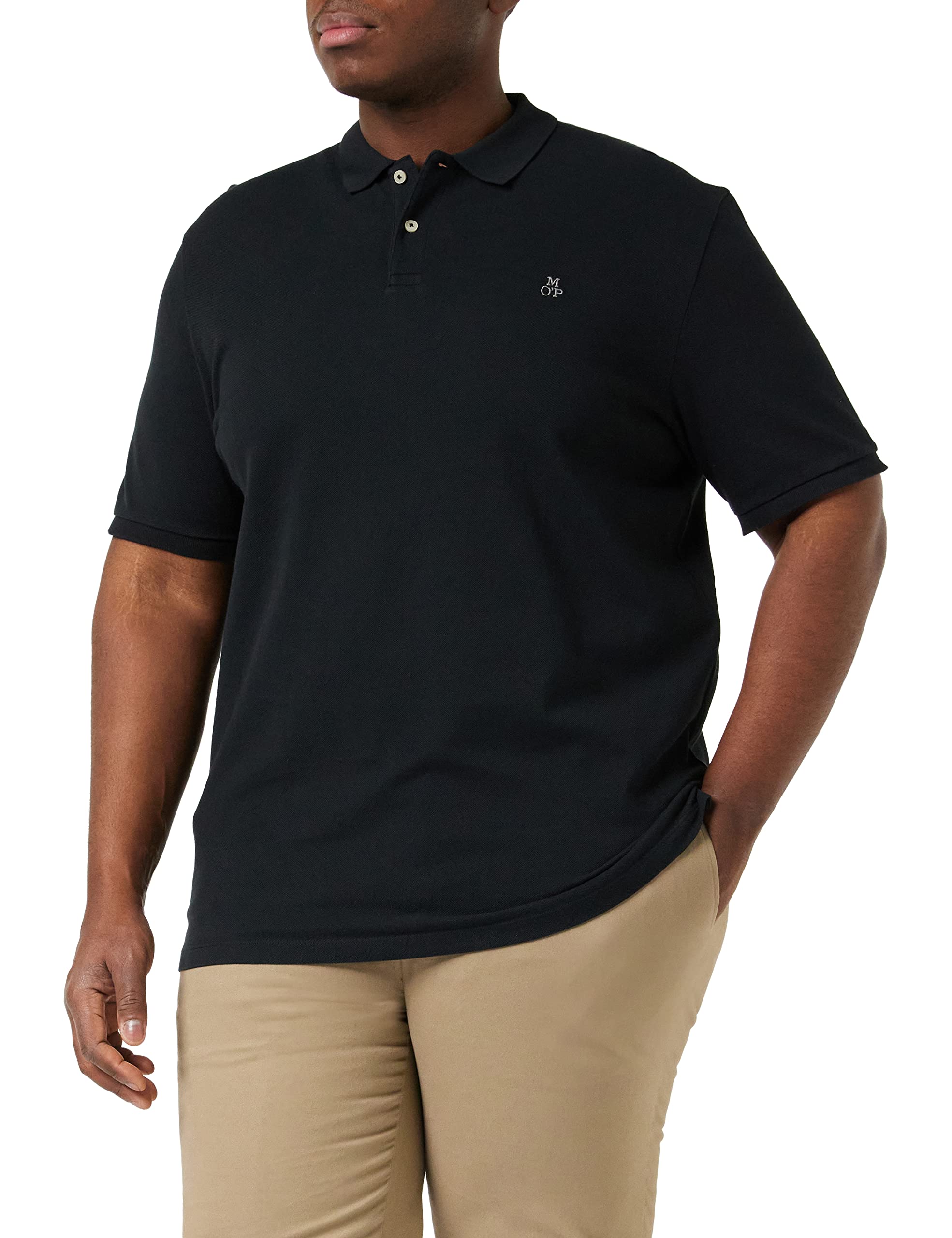Marc O'Polo Herren Kurzarm-Poloshirt aus Bio-Baumwolle Regular Fit