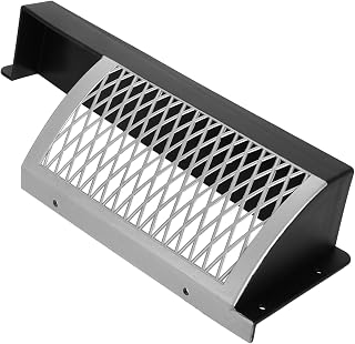 Zerodeko Caja de Almacenamiento Pequeña para Balones de Futbolín, Red Plástica Negra Pintura Plateada, Accesorio Compatible Mesas de Fútbol de Mesa para Juego Familiar y Organización