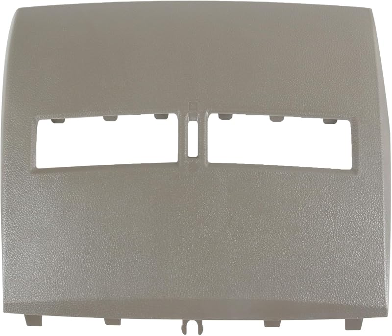 Moldura do acabamento da saída de ar central superior do painel RADHLBNIU para Nissan Versa 2007–2012