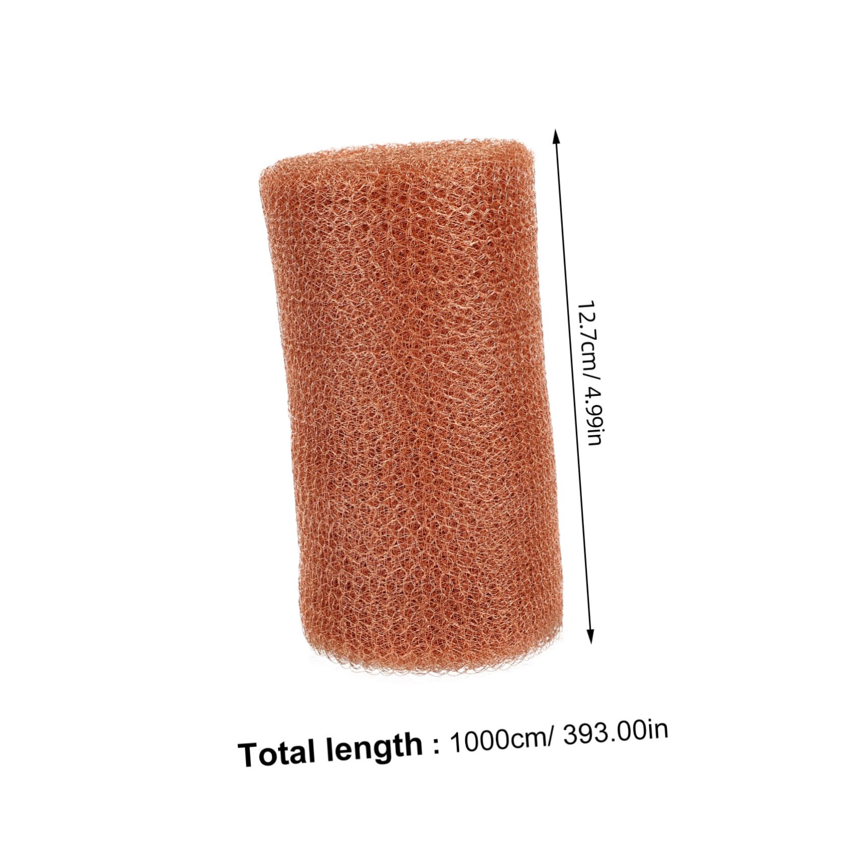 SOLUSTRE 5ft Copper Mesh Roll Distilling Funnel Screen Material 127mm x 10m Pure Copper Mesh for Lab Use