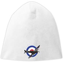 Spitfire Blue and Red Target Graphic Jersey Beanie Hat Thin Slouch Cap Unisex