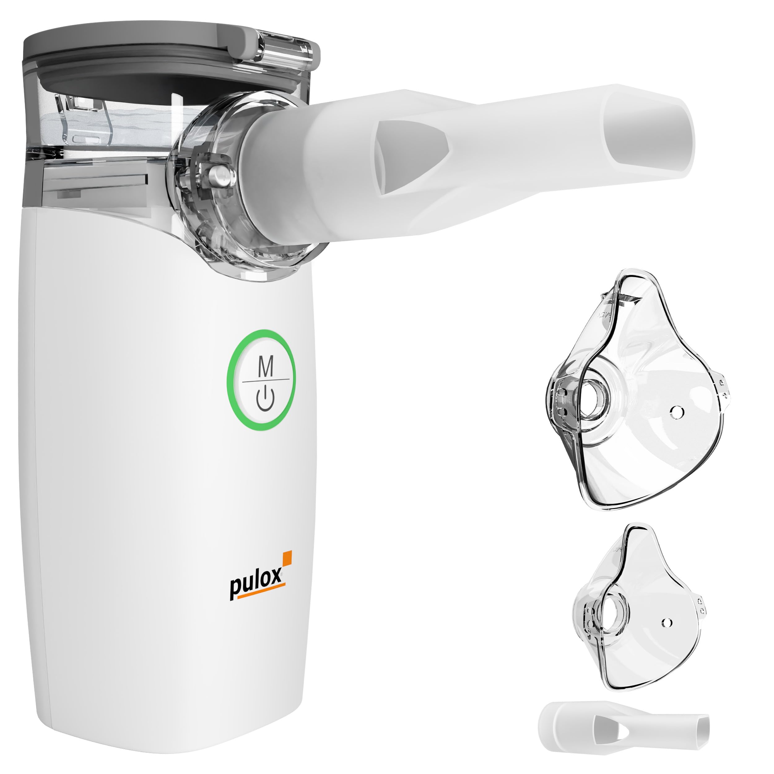 Pulox Inhalator Elektrischer Vernebler, leise, tragbar, akkubetrieben