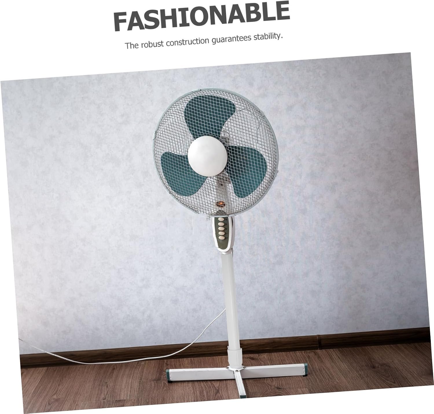 TEHAUX Standing Fan Support Pole Height Pedestal Fan Support Rod for Easy Installation Modern Design for Home Use