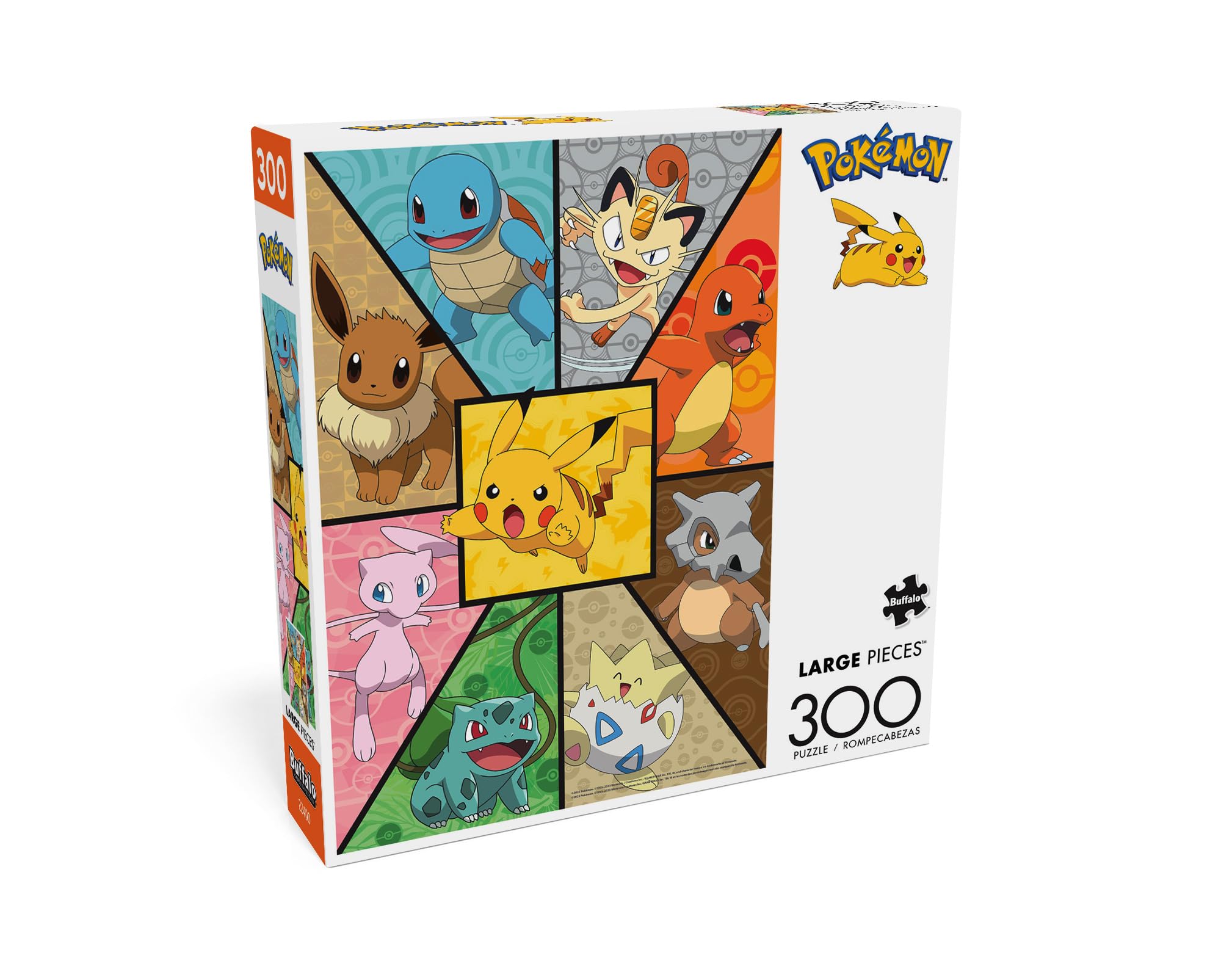 Amazon | Buffalo Games - ポケモン - 関東コンパニオン - 300 ラージ